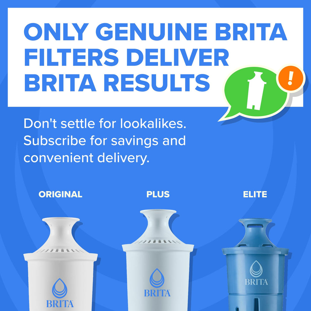 Brita UltraMax Large Water Dispenser with 1 BritaPlus Filter, 27 Cup Capacity, Black (Package May Vary)