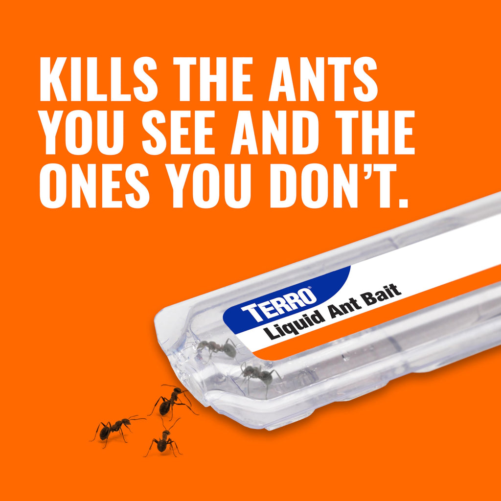Terro, Ant Killer Bait Stations T300B - Liquid Bait to Eliminate Ants - Bait System - Stations for Effective Indoor Ant Control, 12 Count