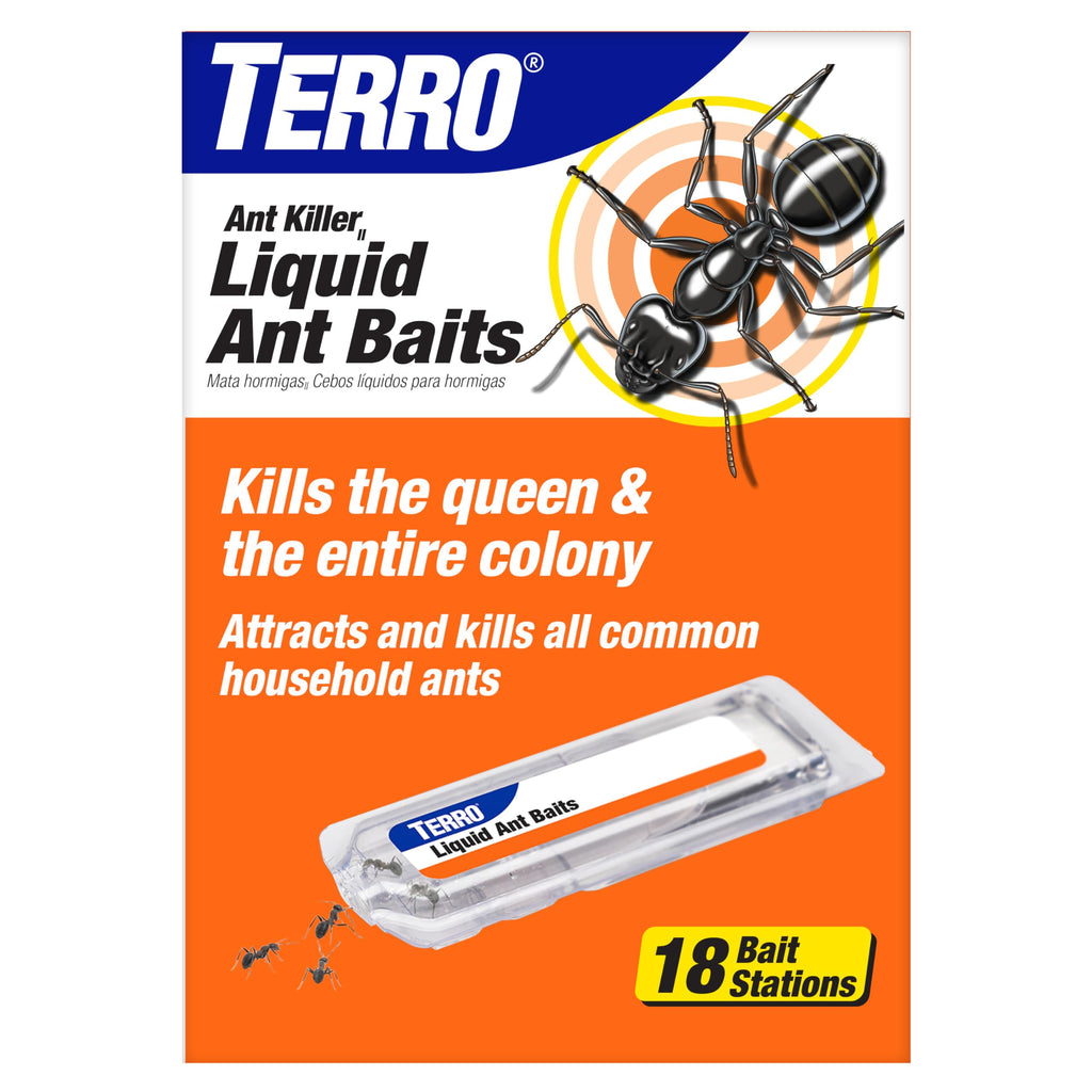 Terro, Ant Killer Bait Stations T300B - Liquid Bait to Eliminate Ants - Bait System - Stations for Effective Indoor Ant Control, 12 Count