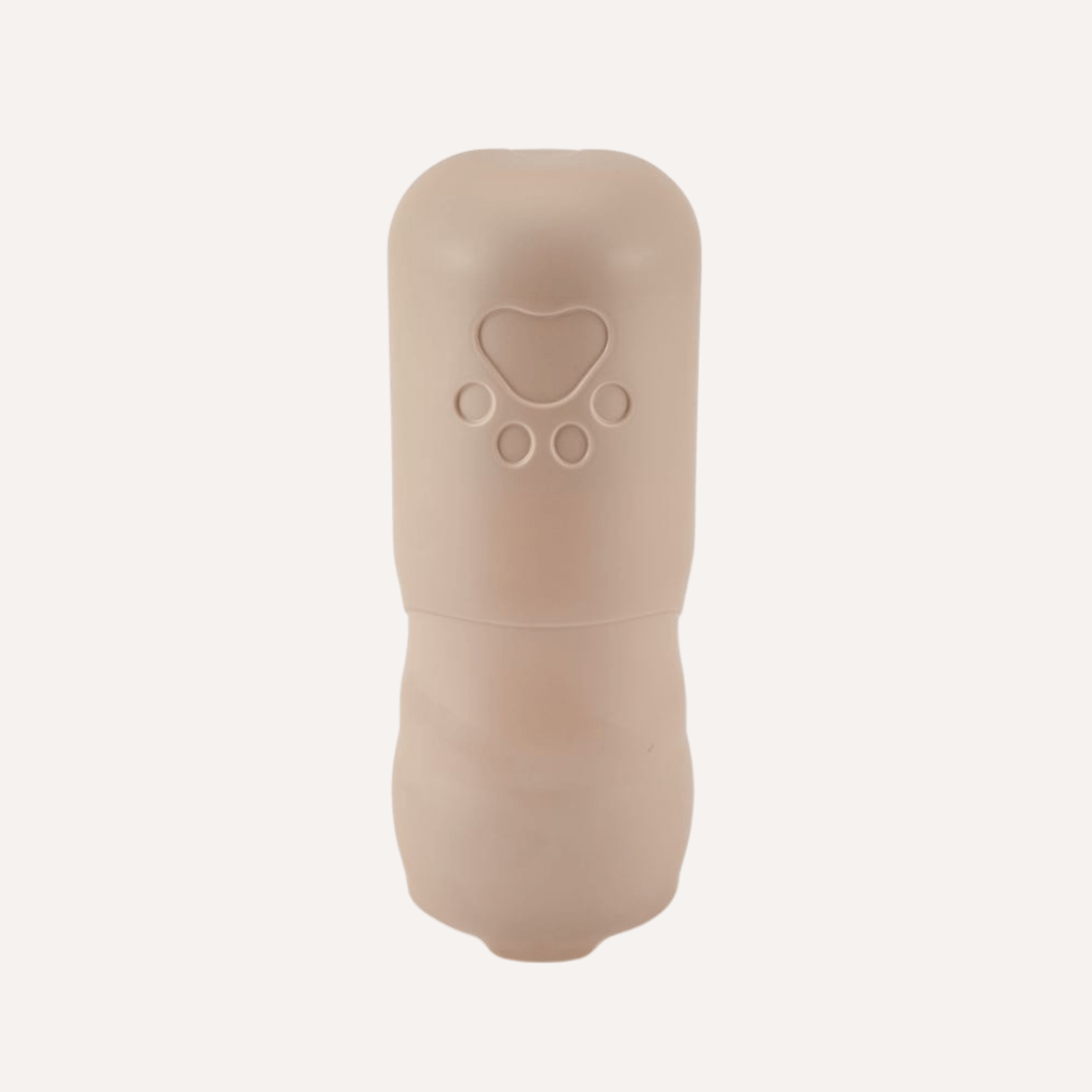 Tilley + Me Travel Dog Water Bottle with Treat Holder – Leakproof & BPA-Free 350mL